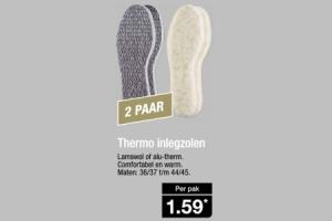 thermo inlegzolen