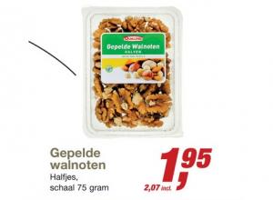 gepelde walnoten