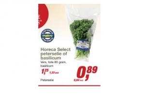 horeca select peterselie of basilicum