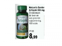 natures garden artisjok 350mg