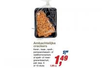 ambachtelijke crackers