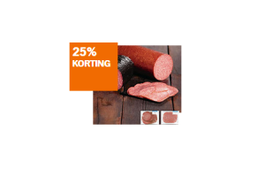 ah cervelaat en salami van de versafdeling