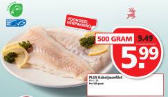 plus kabeljauwfilet