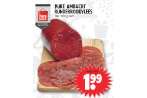 pure ambacht runderrookvlees