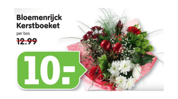 bloemenrijck kerstboeket