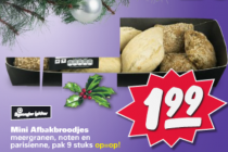 mini afbakbroodjes