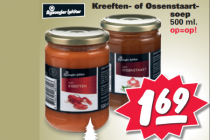 kreeften  of ossenstaartsoep