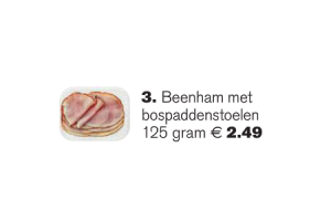 beenham met bospaddenstoelen