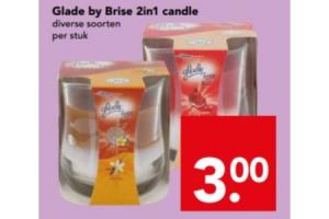 glade by brise 2in1 candle