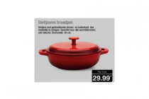 gietijzeren braadpan