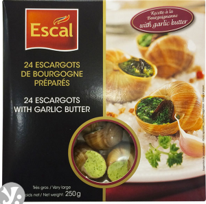 escargots met kruidenboter