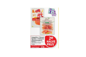 campofrio fiorucci spaanse of italiaanse vleeswaren specialiteiten