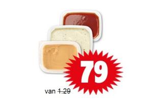 verse ambachtelijke saus