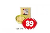 geraspte jong belegen kaas 48plus