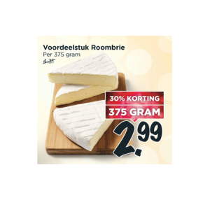 voordeelstuk roombrie