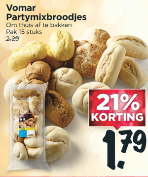 vomar partymixbroodjes