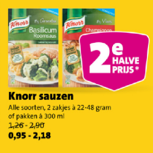 knorr sauzen