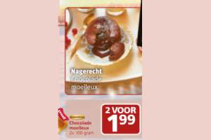 chocolade moelleux