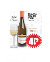 araldica moscato dasti wijn