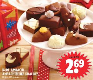 ambachtelijke pralines
