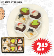 luxe kerst petits fours