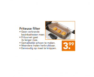 friteuse filter