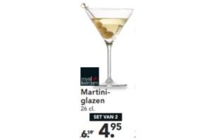 martini glazen
