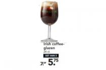 irish coffee glazen