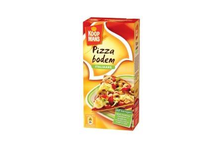 koopmans mix voor pizzabodem italiaans