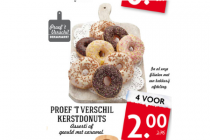 proef t verschil kerstdonuts