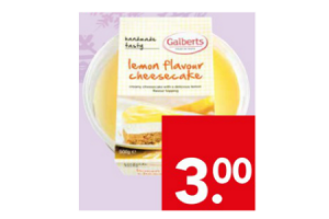 gilbert lemon cheesecake