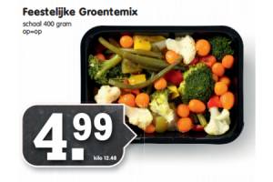 feestelijke groentemix 400g