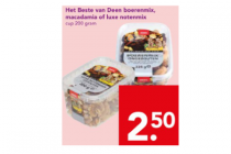 het beste van deen boerenmix macadamia of luxe notenmix