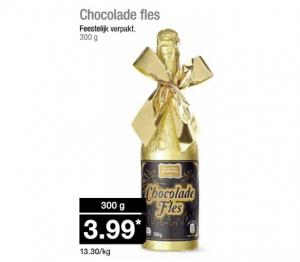 chocolade fles