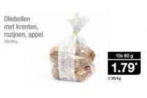 oliebollen met krenten rozijnen appel