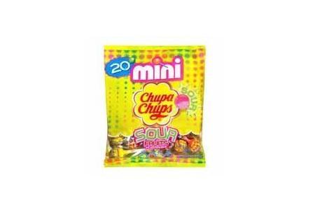chupa chups mini sour fruits