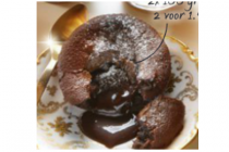 korengoud chocolade moelleux