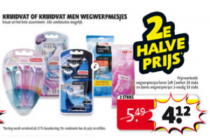 kruidvat of kruidvat wegwerpmesjes