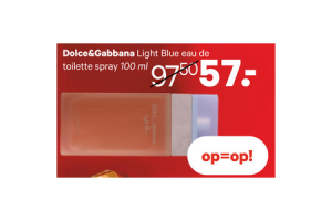 dolcegabanna light blue eau de toilette spray