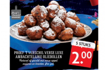 proef t verschil verse luxe ambachtelijke oliebollen