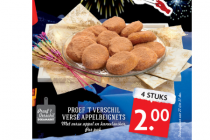 proef t verschil verse appelbeignets
