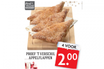 proef t verschil appelflappen