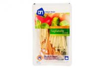 ah verse pasta tagliatelle tricolore