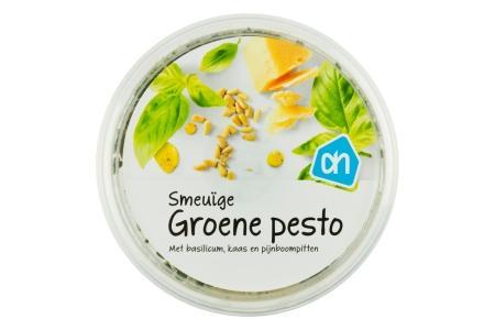 ah verse pasta smeuige groene pesto