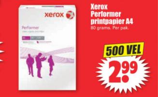 xerox performer printpapier
