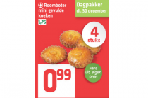 spar roomboter mini gevulde koeken