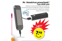 mr. handsfree powerbank