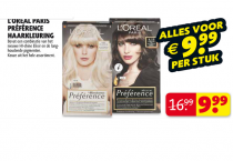 loreal paris preference haarkleuring