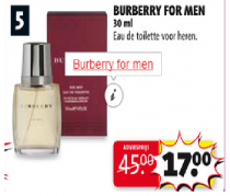burberry for men