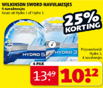 wilkinson sword navulmesjes